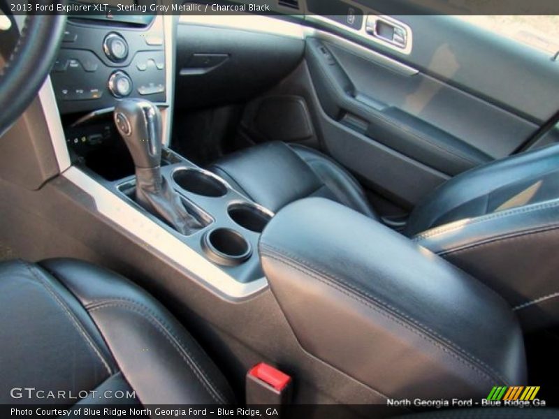 Sterling Gray Metallic / Charcoal Black 2013 Ford Explorer XLT