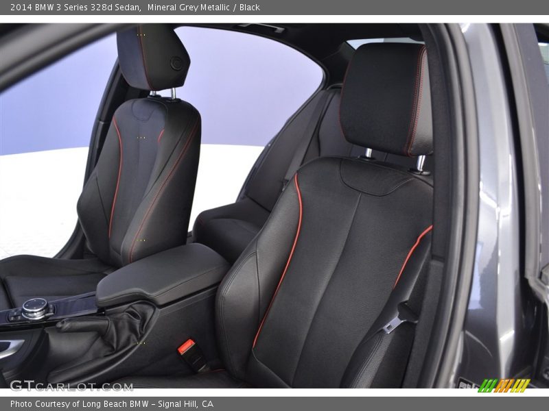 Mineral Grey Metallic / Black 2014 BMW 3 Series 328d Sedan