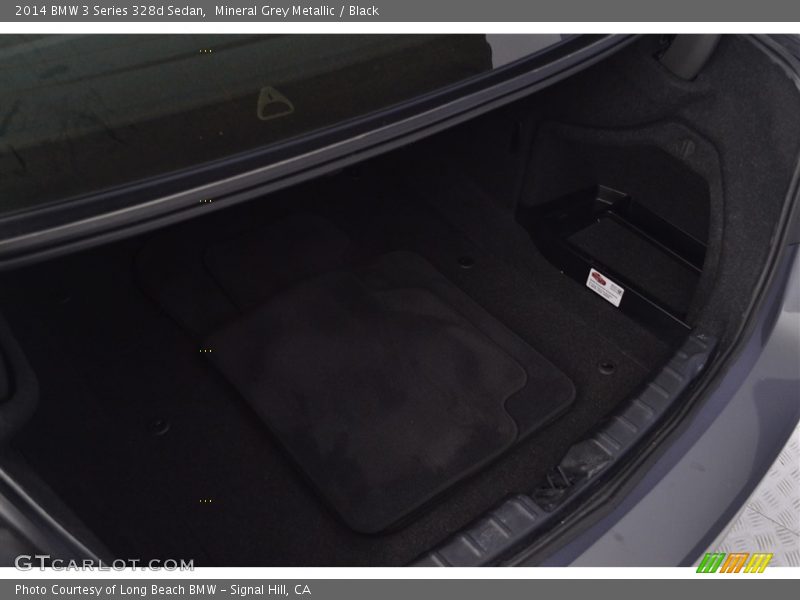 Mineral Grey Metallic / Black 2014 BMW 3 Series 328d Sedan