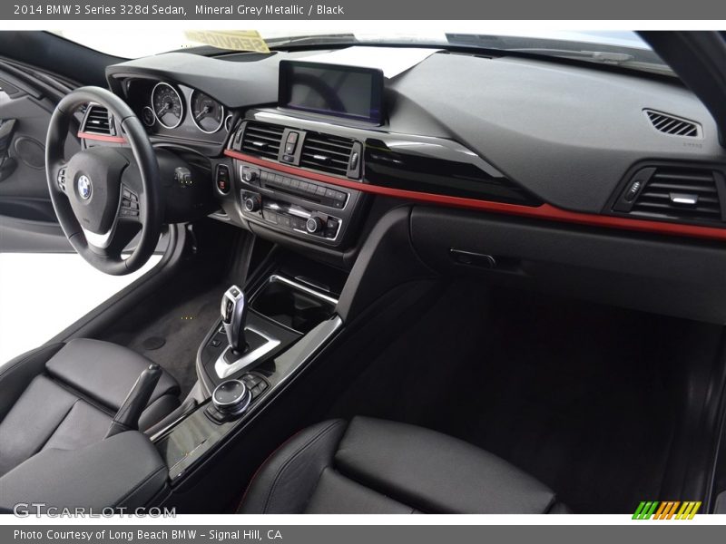 Mineral Grey Metallic / Black 2014 BMW 3 Series 328d Sedan