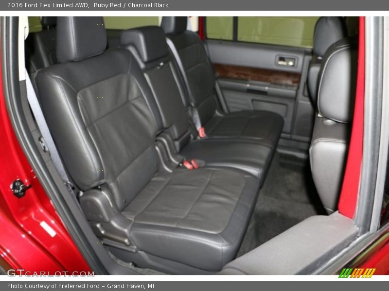 Ruby Red / Charcoal Black 2016 Ford Flex Limited AWD