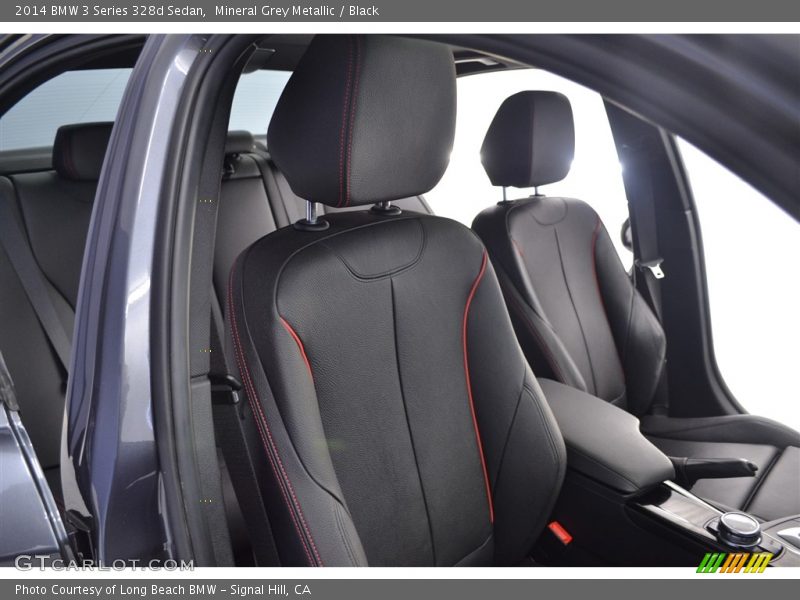 Mineral Grey Metallic / Black 2014 BMW 3 Series 328d Sedan