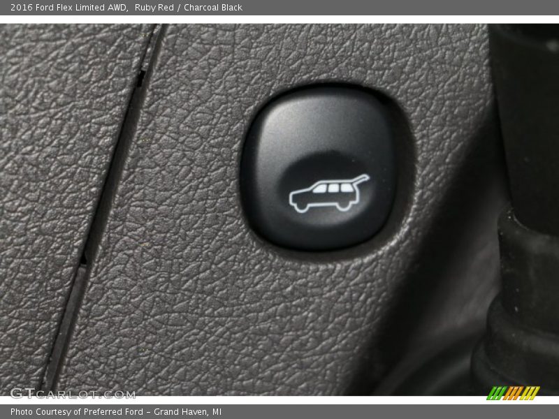 Ruby Red / Charcoal Black 2016 Ford Flex Limited AWD