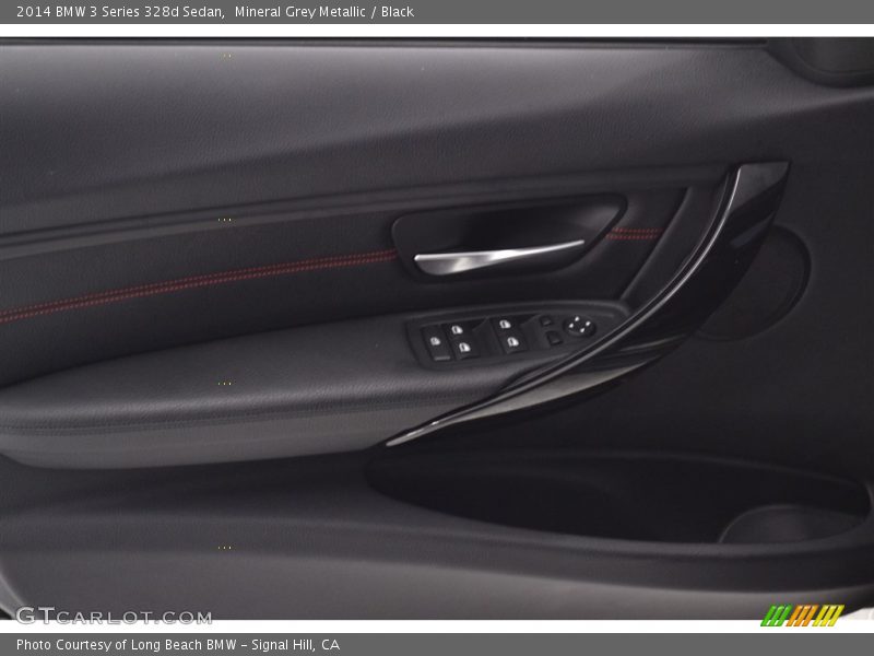 Mineral Grey Metallic / Black 2014 BMW 3 Series 328d Sedan