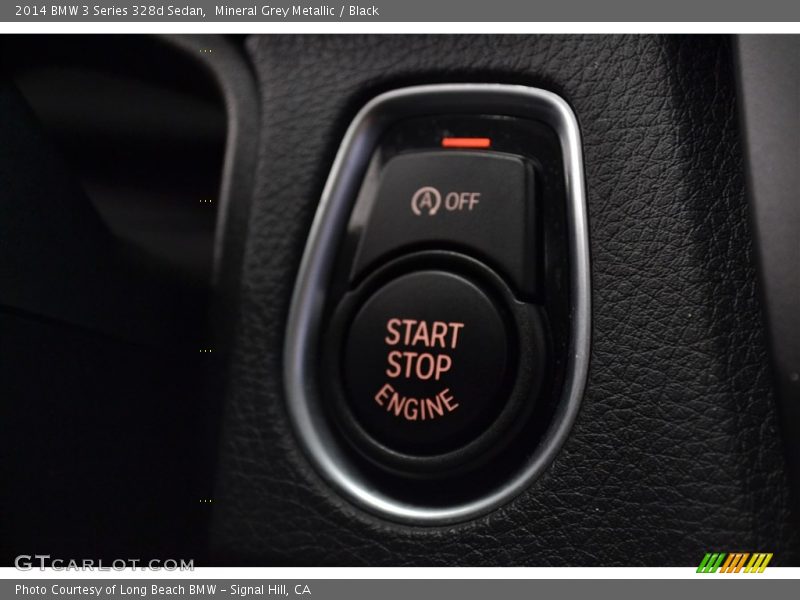 Mineral Grey Metallic / Black 2014 BMW 3 Series 328d Sedan