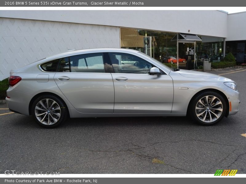 Glacier Silver Metallic / Mocha 2016 BMW 5 Series 535i xDrive Gran Turismo