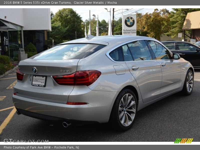 Glacier Silver Metallic / Mocha 2016 BMW 5 Series 535i xDrive Gran Turismo