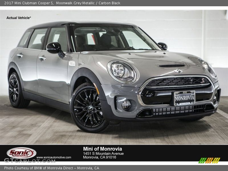 Moonwalk Grey Metallic / Carbon Black 2017 Mini Clubman Cooper S