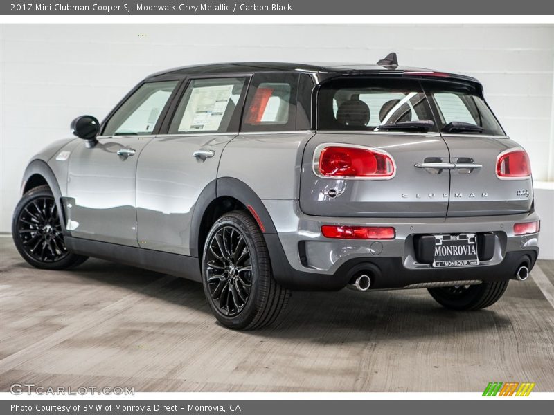 Moonwalk Grey Metallic / Carbon Black 2017 Mini Clubman Cooper S