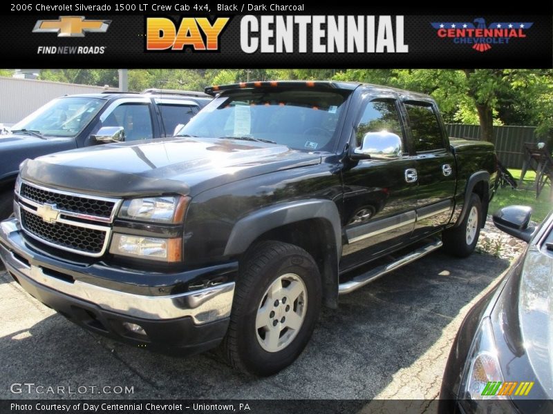 Black / Dark Charcoal 2006 Chevrolet Silverado 1500 LT Crew Cab 4x4