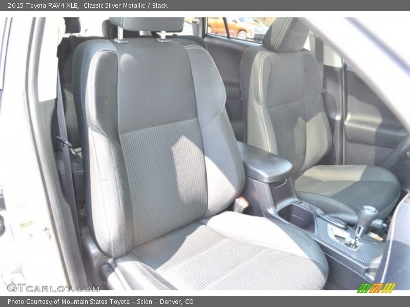 Classic Silver Metallic / Black 2015 Toyota RAV4 XLE