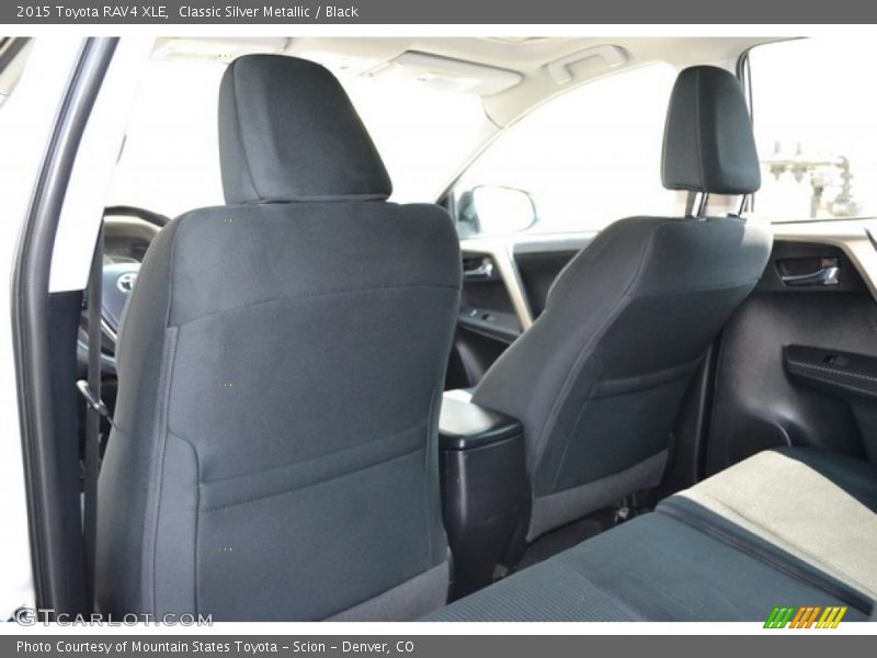 Classic Silver Metallic / Black 2015 Toyota RAV4 XLE