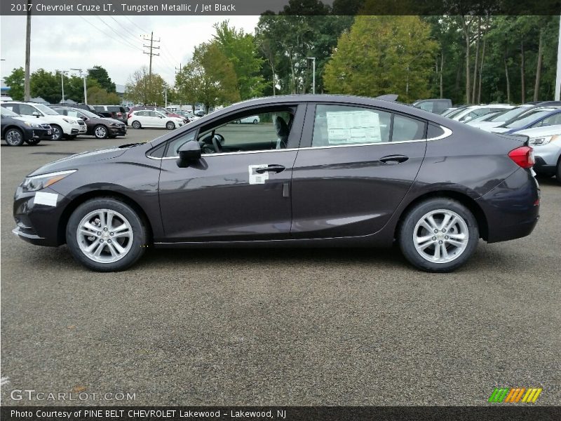 Tungsten Metallic / Jet Black 2017 Chevrolet Cruze LT