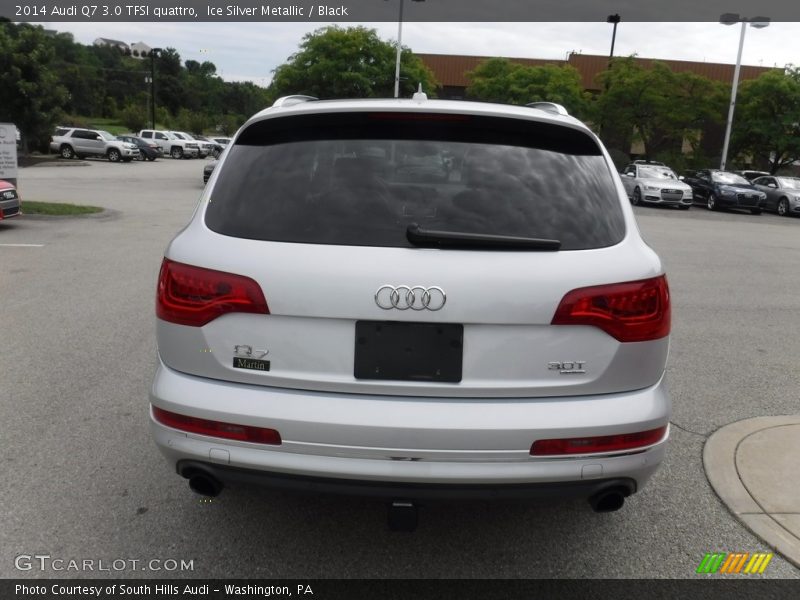 Ice Silver Metallic / Black 2014 Audi Q7 3.0 TFSI quattro