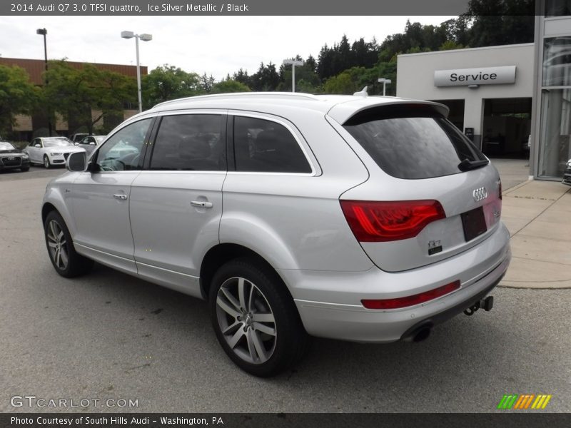 Ice Silver Metallic / Black 2014 Audi Q7 3.0 TFSI quattro
