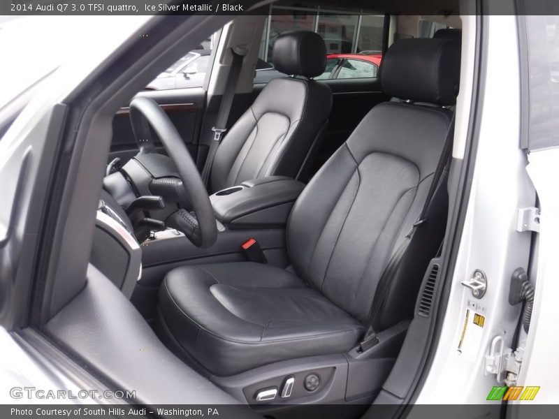 Ice Silver Metallic / Black 2014 Audi Q7 3.0 TFSI quattro
