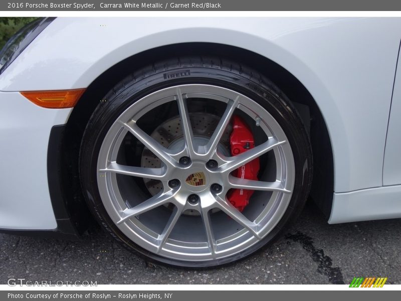  2016 Boxster Spyder Wheel