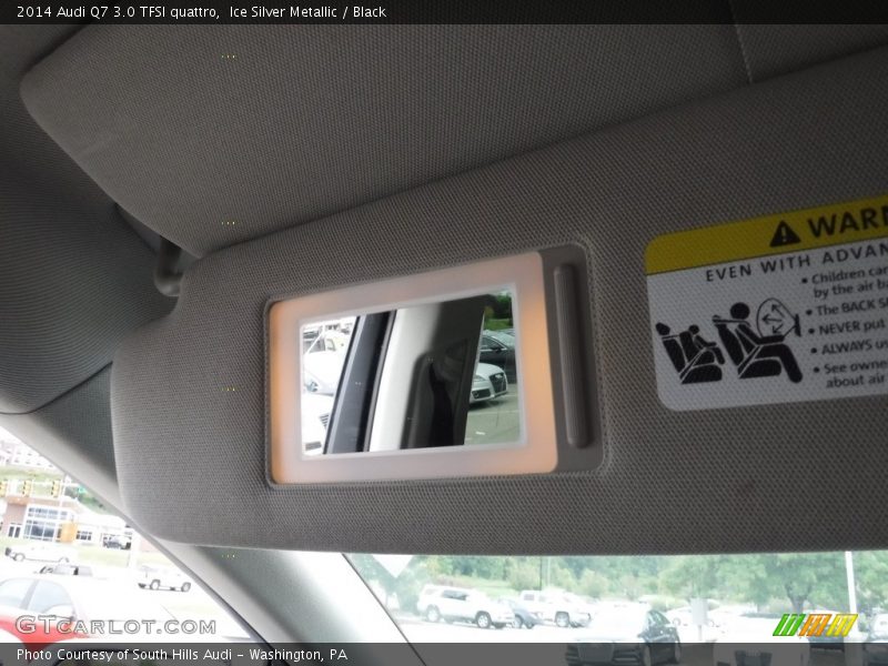 Ice Silver Metallic / Black 2014 Audi Q7 3.0 TFSI quattro