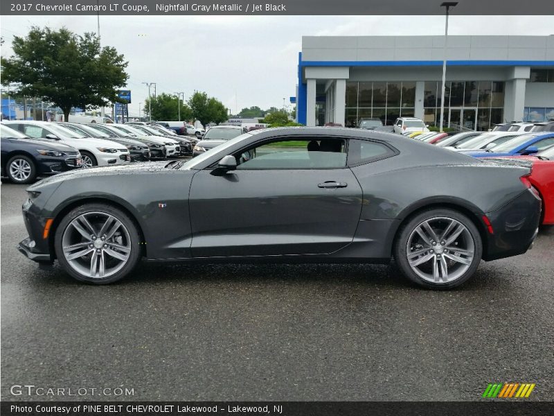 Nightfall Gray Metallic / Jet Black 2017 Chevrolet Camaro LT Coupe