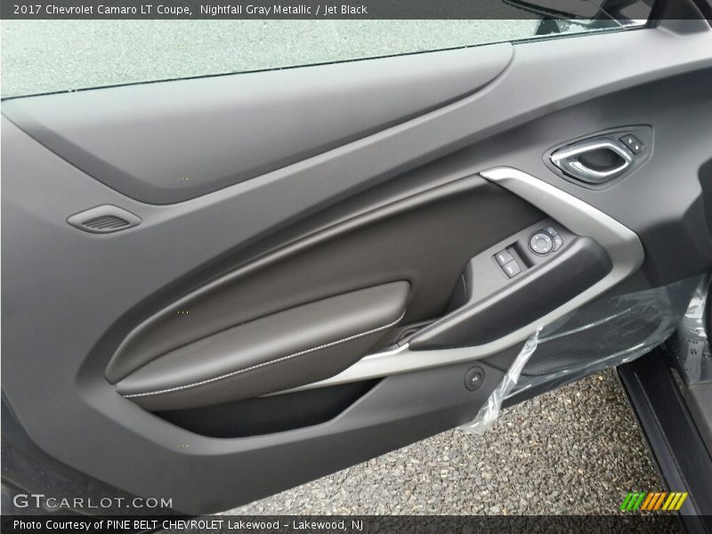 Nightfall Gray Metallic / Jet Black 2017 Chevrolet Camaro LT Coupe