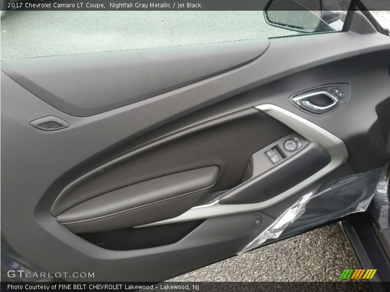 Nightfall Gray Metallic / Jet Black 2017 Chevrolet Camaro LT Coupe