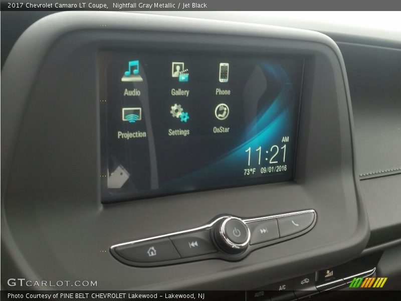 Nightfall Gray Metallic / Jet Black 2017 Chevrolet Camaro LT Coupe