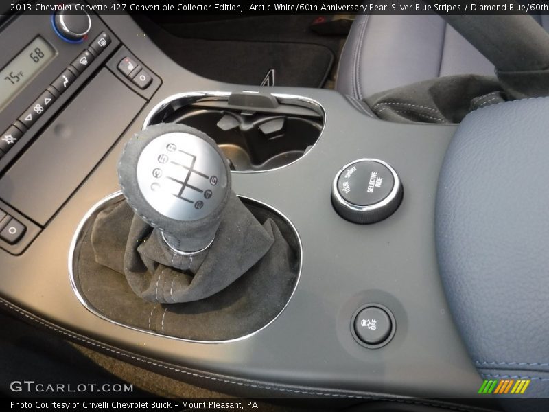  2013 Corvette 427 Convertible Collector Edition 6 Speed Manual Shifter