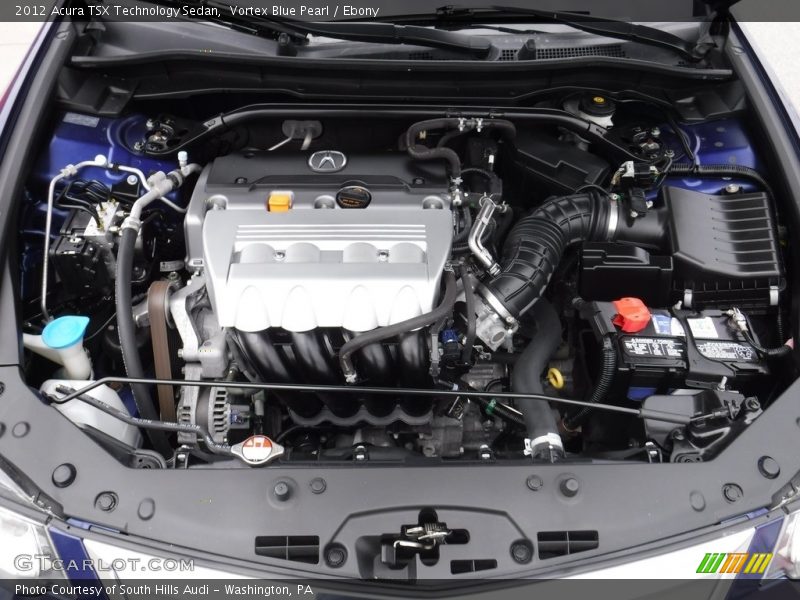  2012 TSX Technology Sedan Engine - 2.4 Liter DOHC 16-Valve VTEC 4 Cylinder