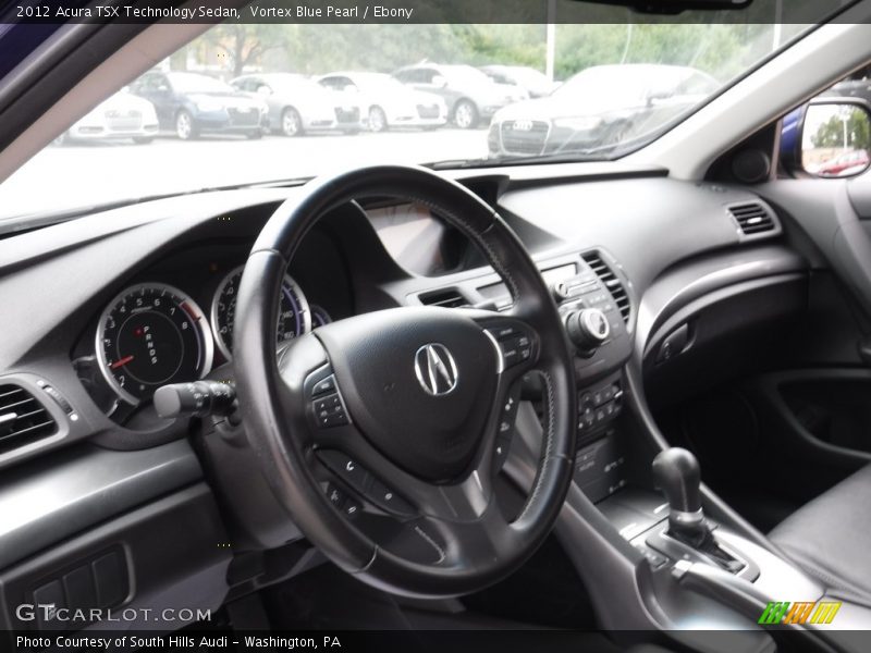 Dashboard of 2012 TSX Technology Sedan