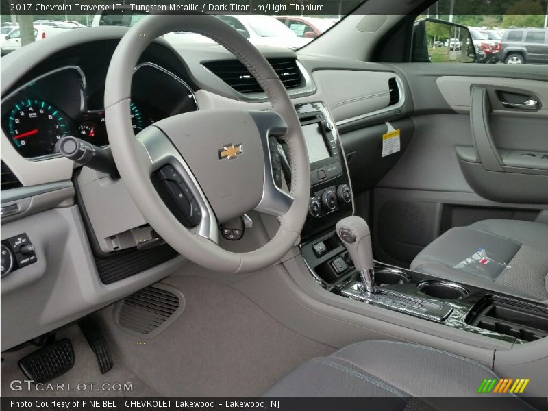Tungsten Metallic / Dark Titanium/Light Titanium 2017 Chevrolet Traverse LT