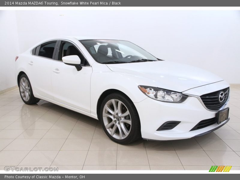 Snowflake White Pearl Mica / Black 2014 Mazda MAZDA6 Touring