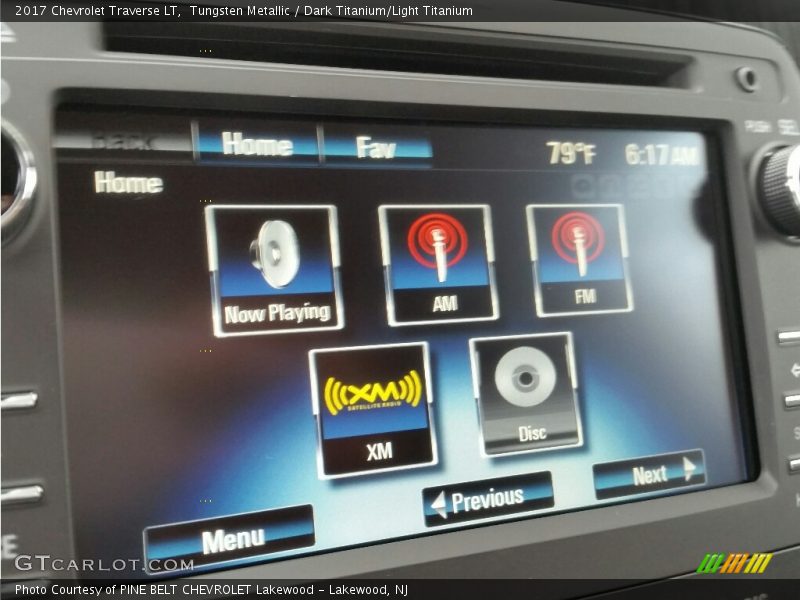 Tungsten Metallic / Dark Titanium/Light Titanium 2017 Chevrolet Traverse LT