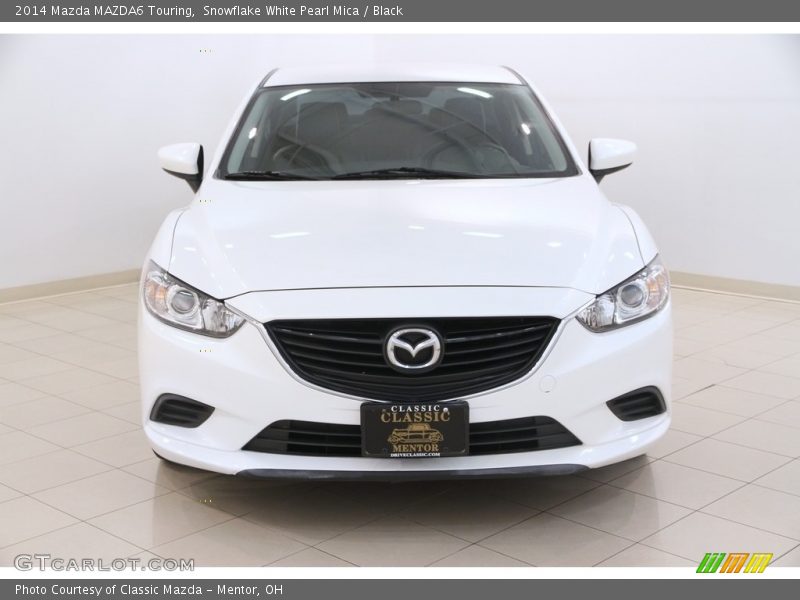 Snowflake White Pearl Mica / Black 2014 Mazda MAZDA6 Touring