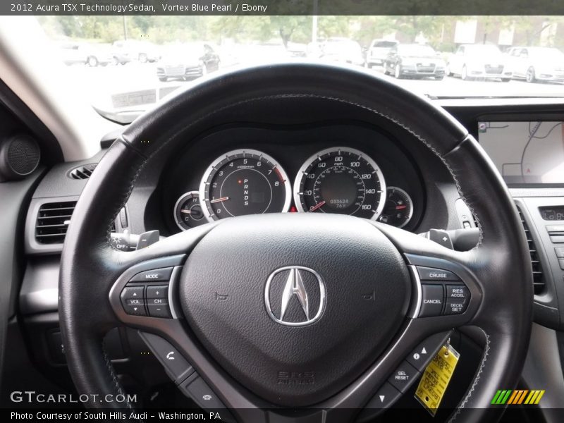  2012 TSX Technology Sedan Steering Wheel
