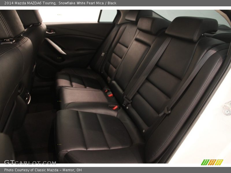 Snowflake White Pearl Mica / Black 2014 Mazda MAZDA6 Touring