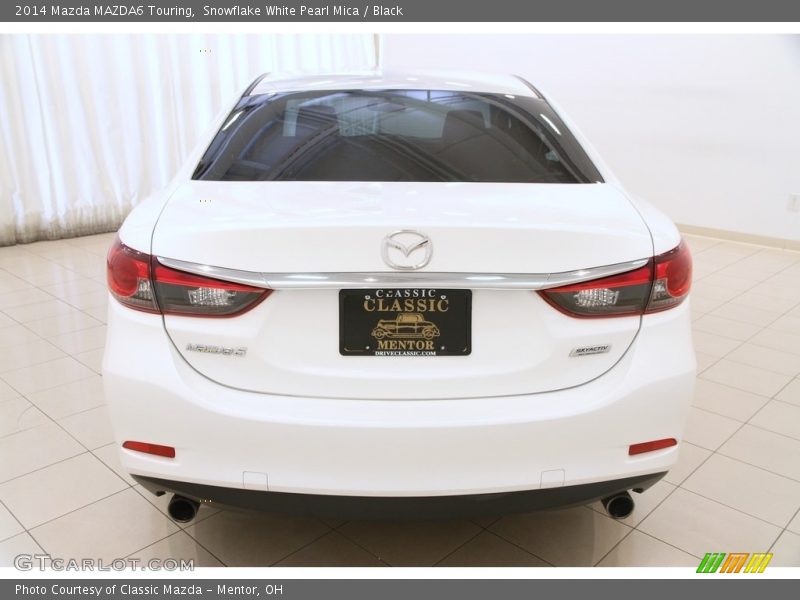 Snowflake White Pearl Mica / Black 2014 Mazda MAZDA6 Touring