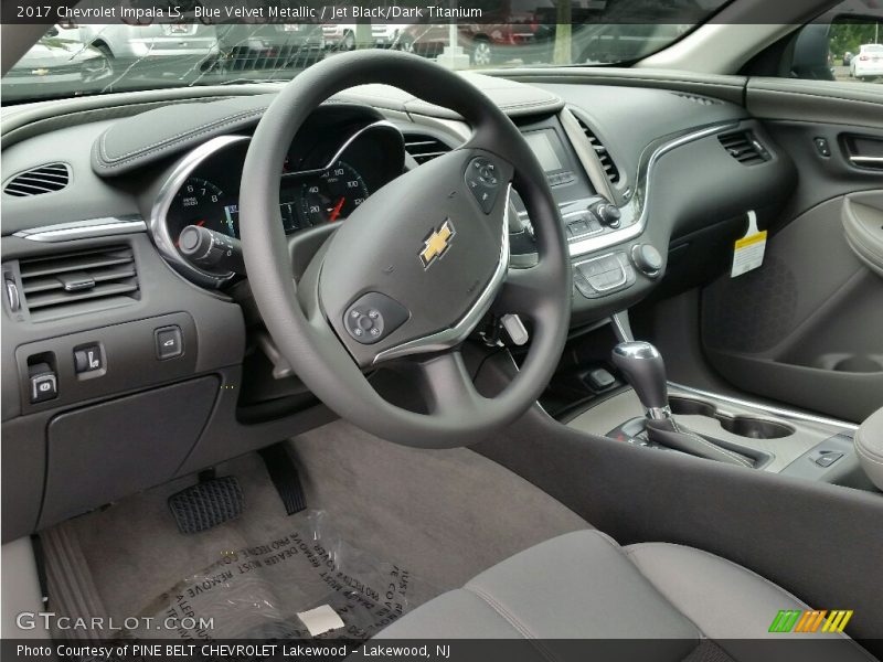 Blue Velvet Metallic / Jet Black/Dark Titanium 2017 Chevrolet Impala LS
