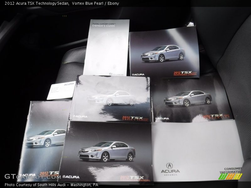Books/Manuals of 2012 TSX Technology Sedan