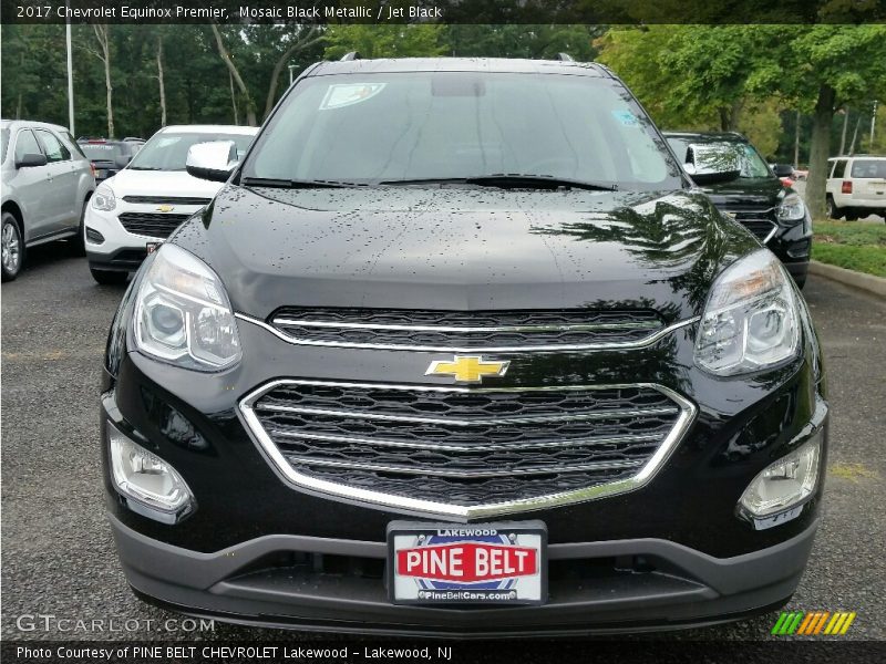 Mosaic Black Metallic / Jet Black 2017 Chevrolet Equinox Premier