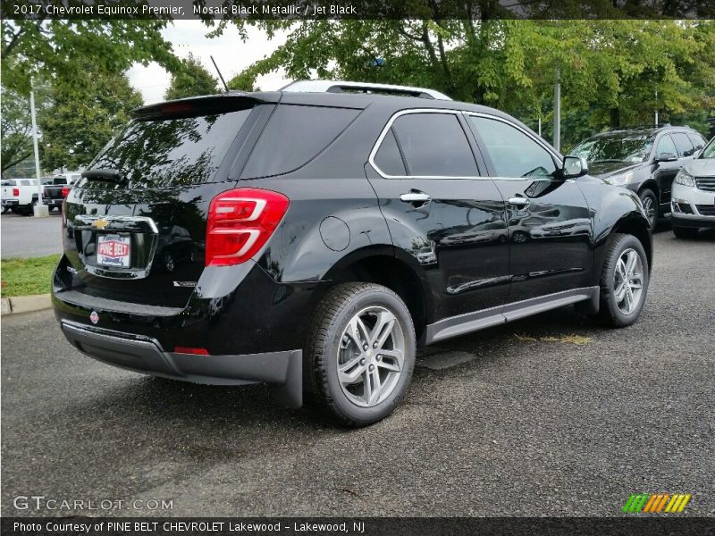 Mosaic Black Metallic / Jet Black 2017 Chevrolet Equinox Premier