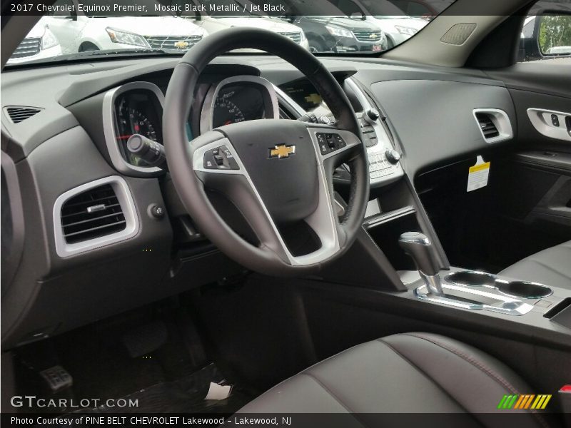 Mosaic Black Metallic / Jet Black 2017 Chevrolet Equinox Premier