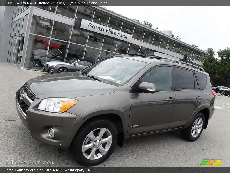 Pyrite Mica / Sand Beige 2009 Toyota RAV4 Limited V6 4WD