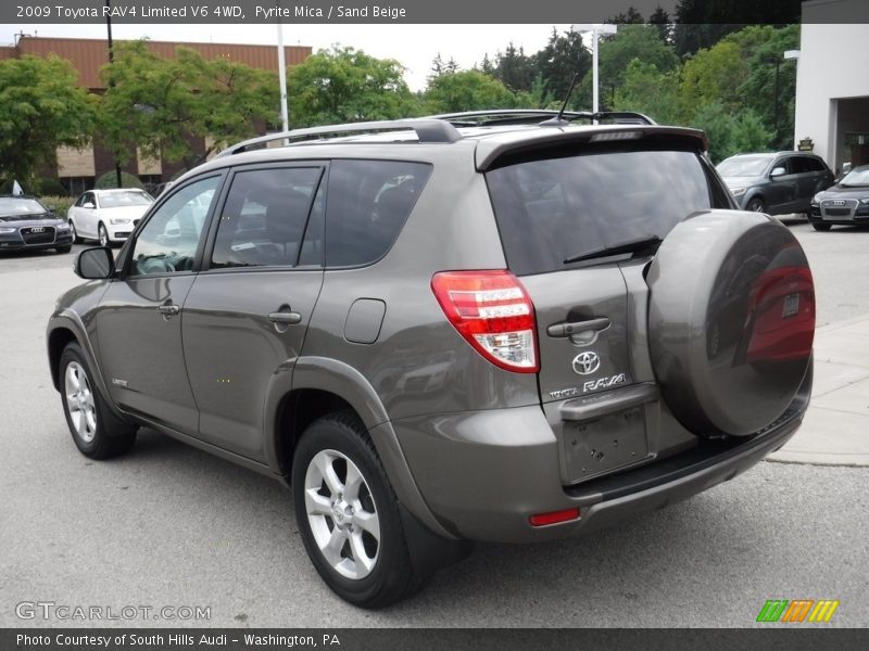 Pyrite Mica / Sand Beige 2009 Toyota RAV4 Limited V6 4WD