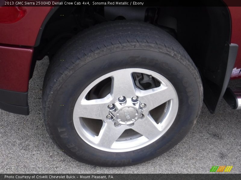 Sonoma Red Metallic / Ebony 2013 GMC Sierra 2500HD Denali Crew Cab 4x4