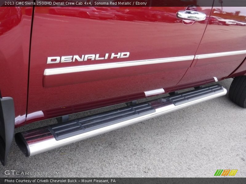 Sonoma Red Metallic / Ebony 2013 GMC Sierra 2500HD Denali Crew Cab 4x4