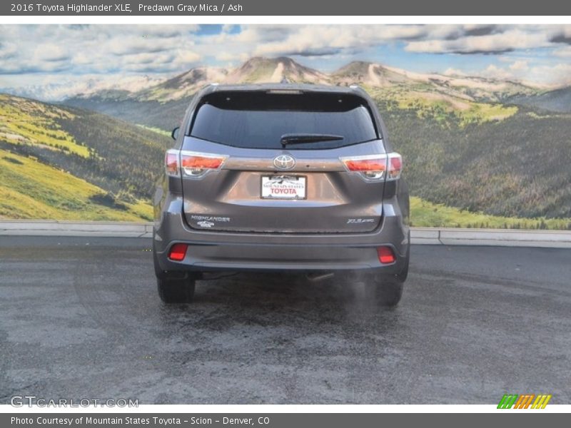 Predawn Gray Mica / Ash 2016 Toyota Highlander XLE