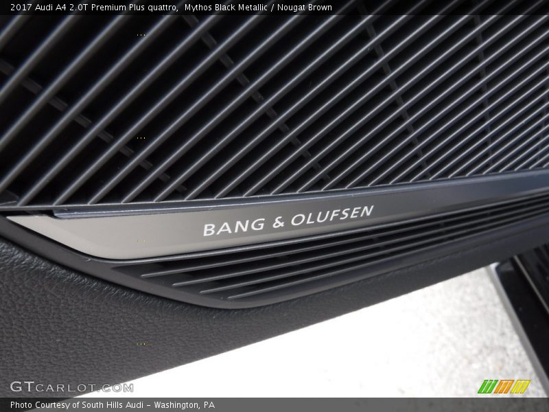 Mythos Black Metallic / Nougat Brown 2017 Audi A4 2.0T Premium Plus quattro