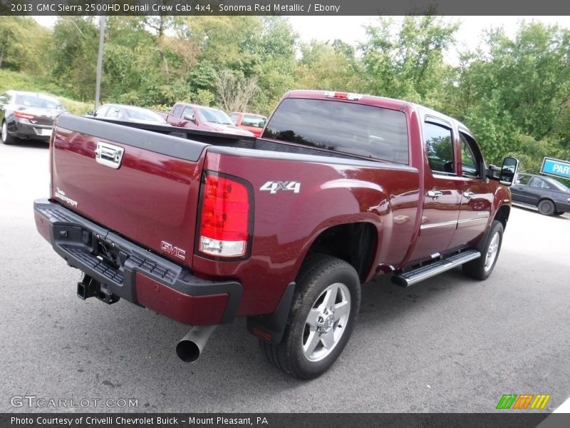 Sonoma Red Metallic / Ebony 2013 GMC Sierra 2500HD Denali Crew Cab 4x4