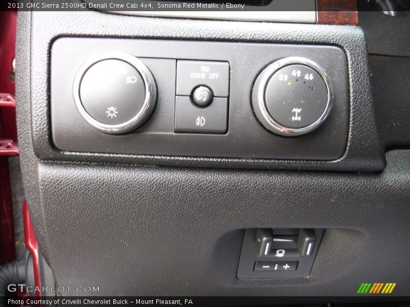Sonoma Red Metallic / Ebony 2013 GMC Sierra 2500HD Denali Crew Cab 4x4