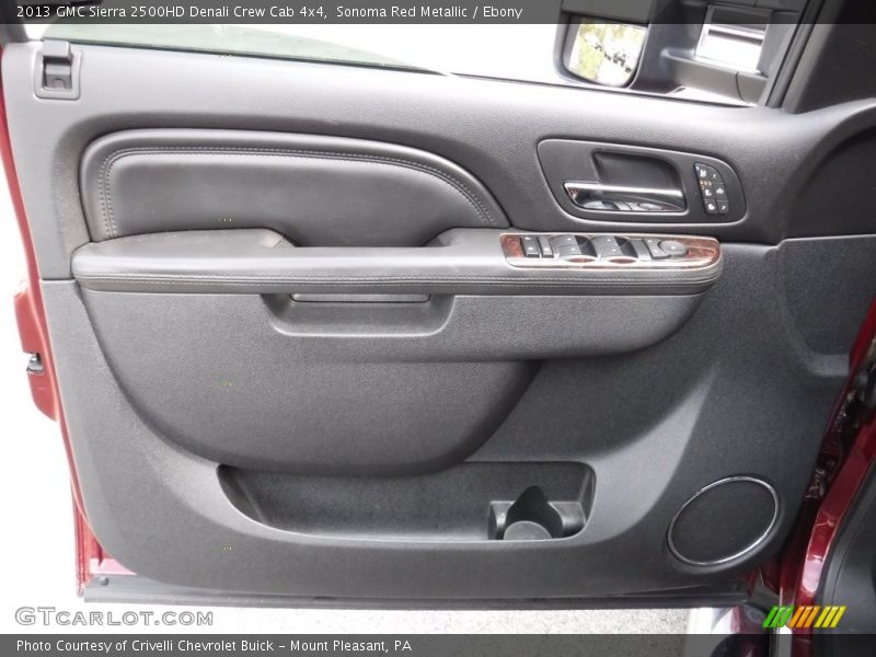 Sonoma Red Metallic / Ebony 2013 GMC Sierra 2500HD Denali Crew Cab 4x4